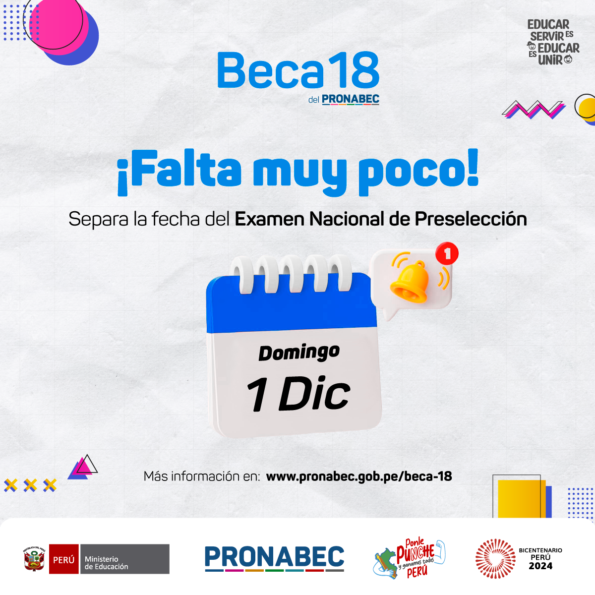 Beca 18-2025 - Fecha ENP