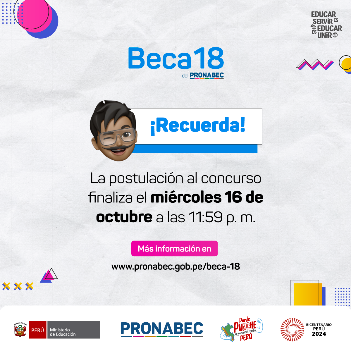 Beca 18-2025 - Final de postulación